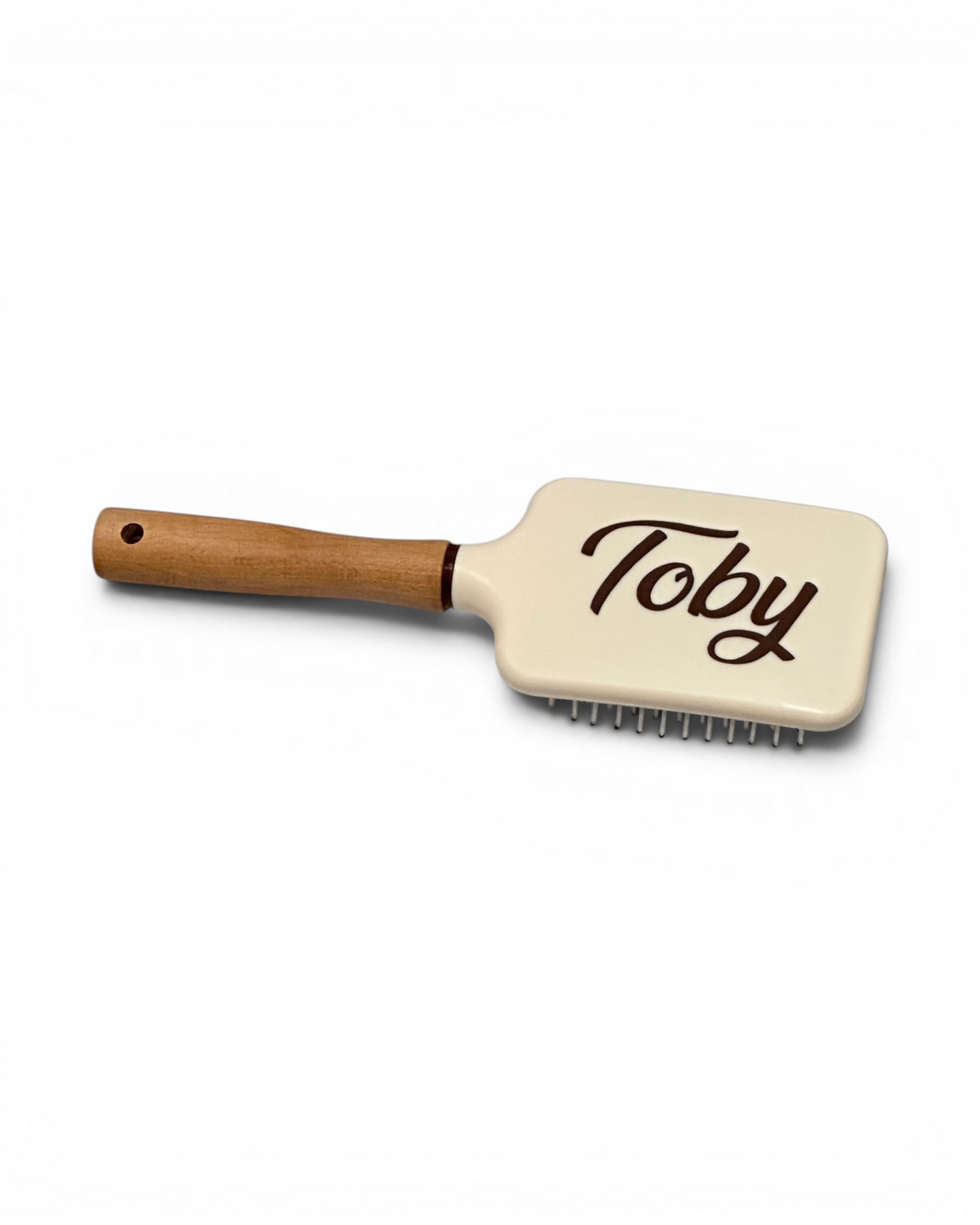 Wooden Square Hairbrush