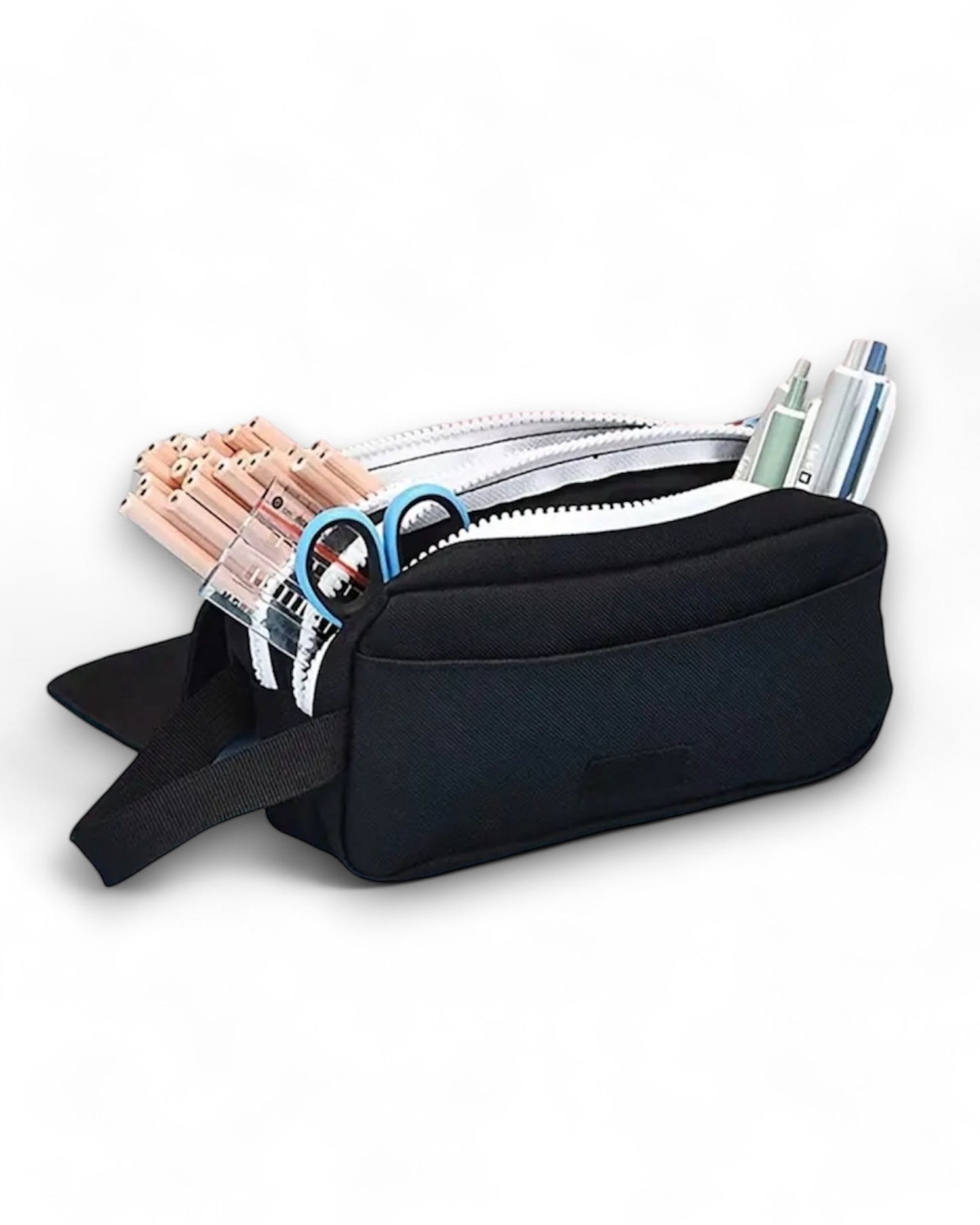 Large-Capacity Canvas Pencil Case