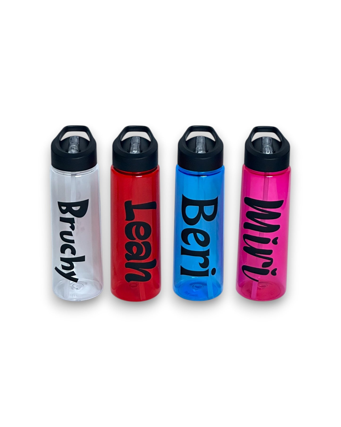 Colored Plastic Water Bottle