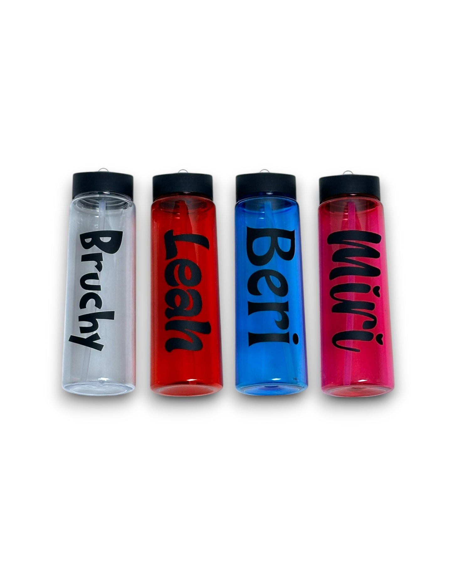 Colored Plastic Water Bottle