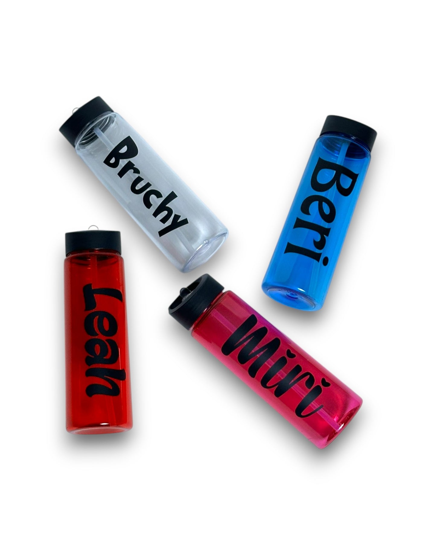Colored Plastic Water Bottle