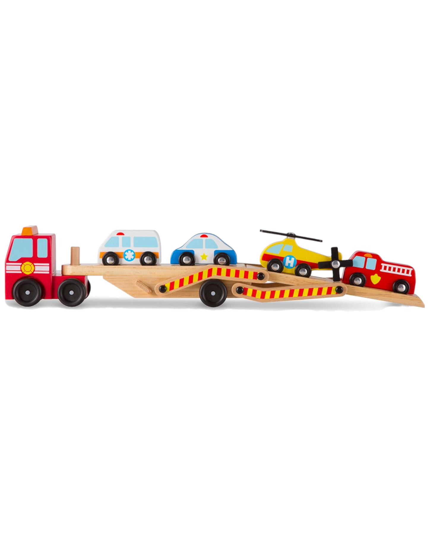 Emergency Vehicle Wooden Truck