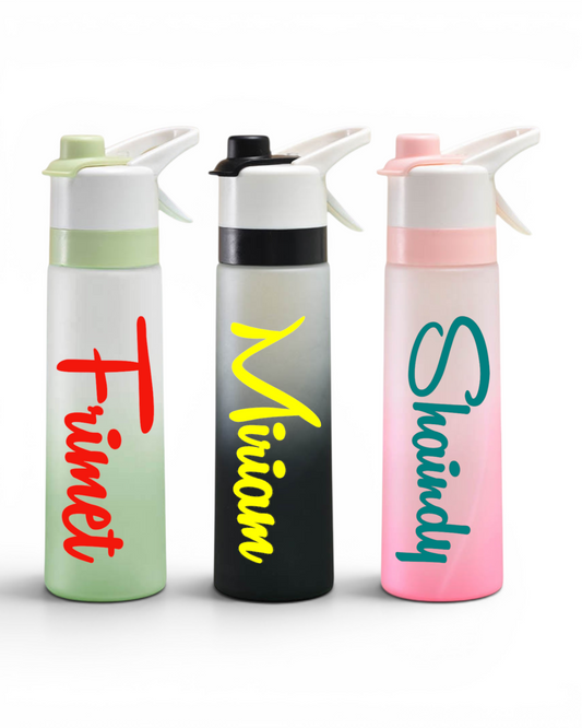 Cooling Mist Spray Water Bottle