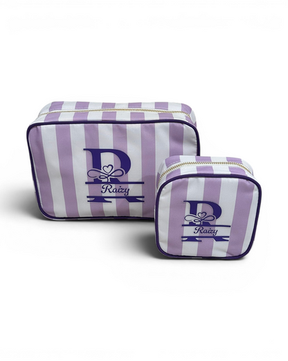 Striped Cosmetic Set