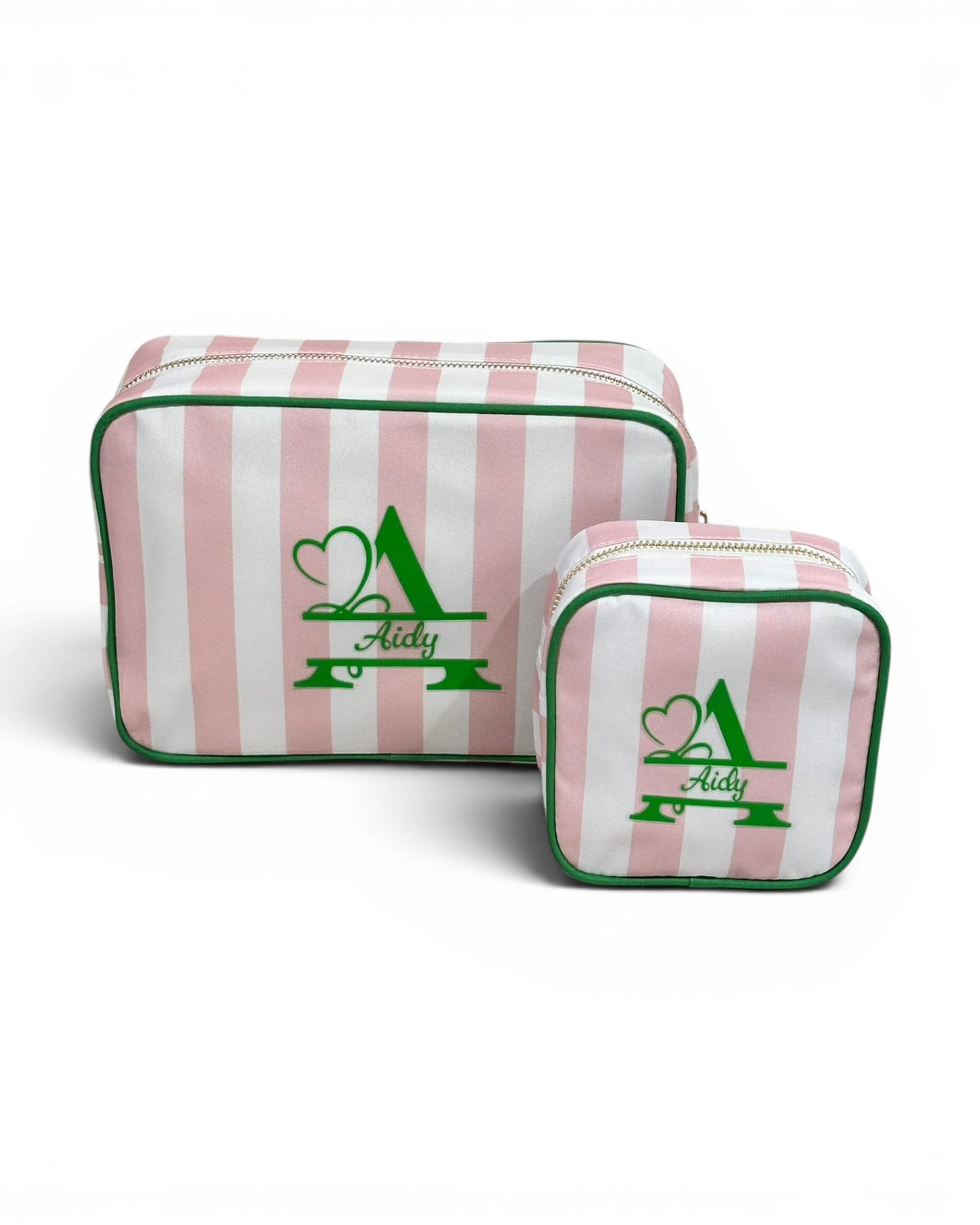 Striped Cosmetic Set