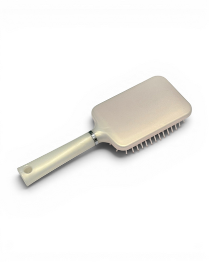 Pearlized Square Hairbrush