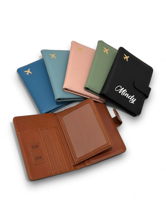 Magnetic Passport & Card Holder