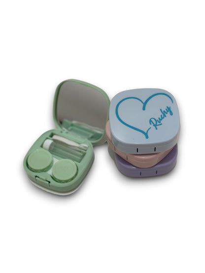 Travel Pastel Contact Lens Case