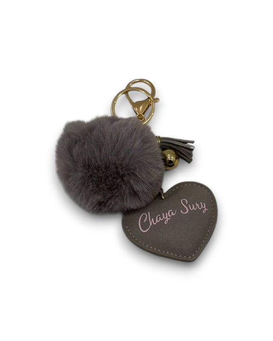 Pompom Keychain