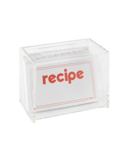 4x6 Recipe Card Holder