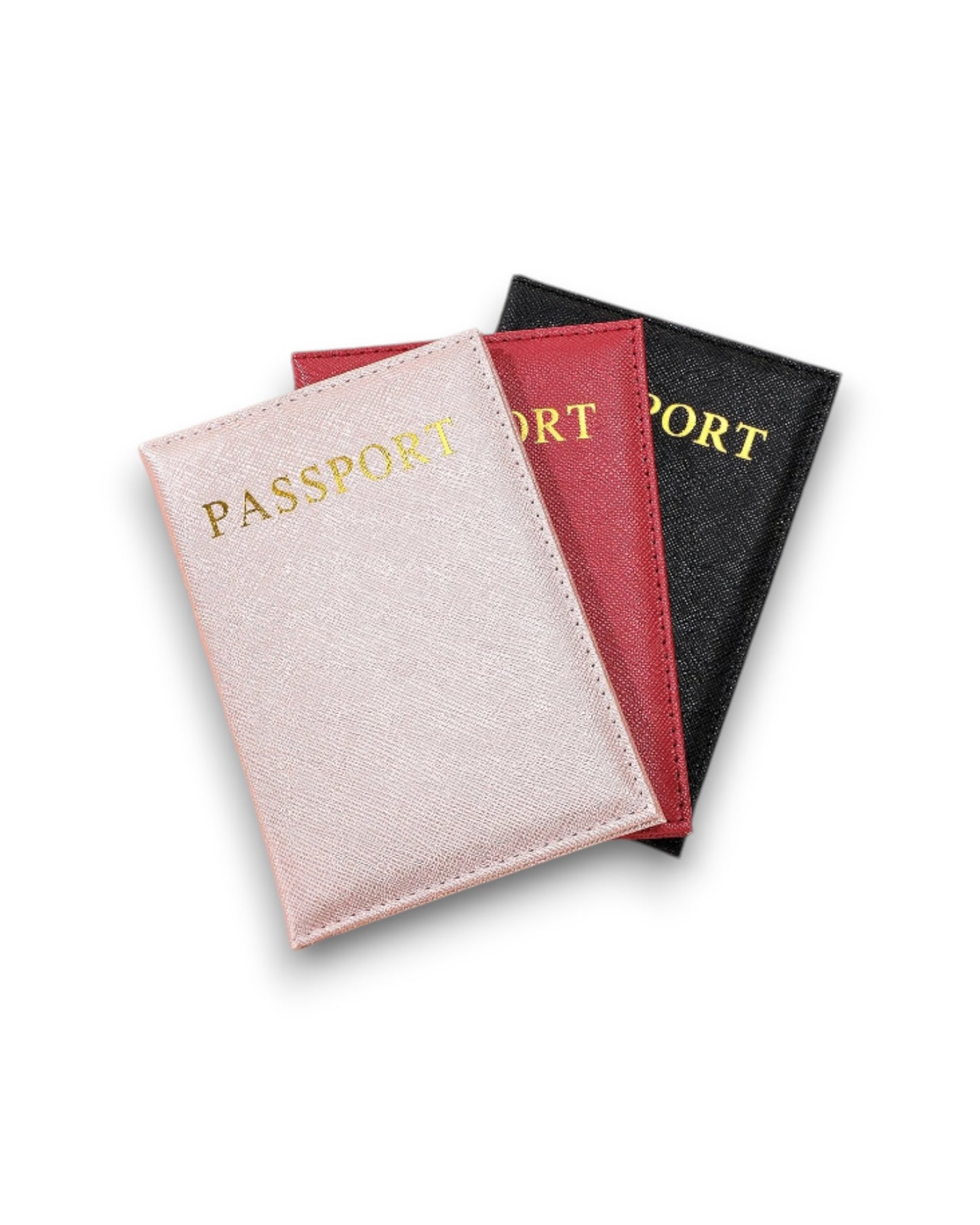 Metallic Passport Holder