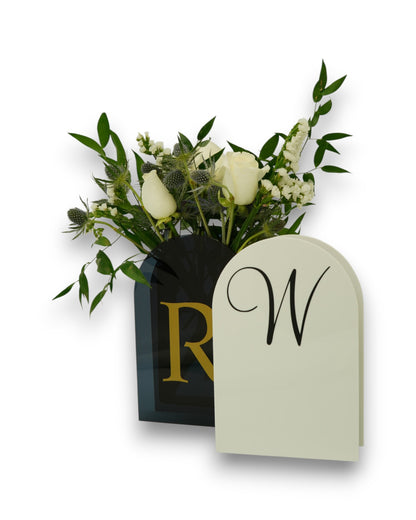 Contemporary Acrylic Vase