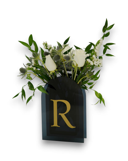 Contemporary Acrylic Vase